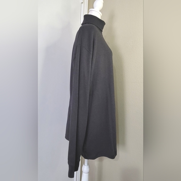Croft & Barrow Pullover Turtleneck Size XXL, Grey With Long Sleeves. - Picture 2 of 9